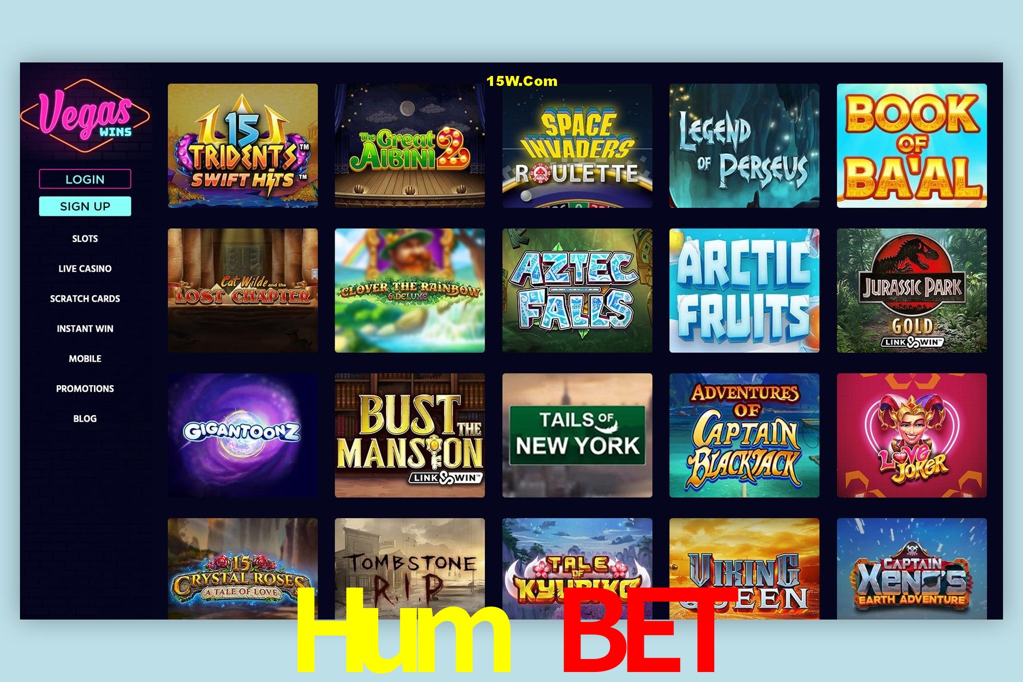 APP oficial da Hum Bet para mobile
